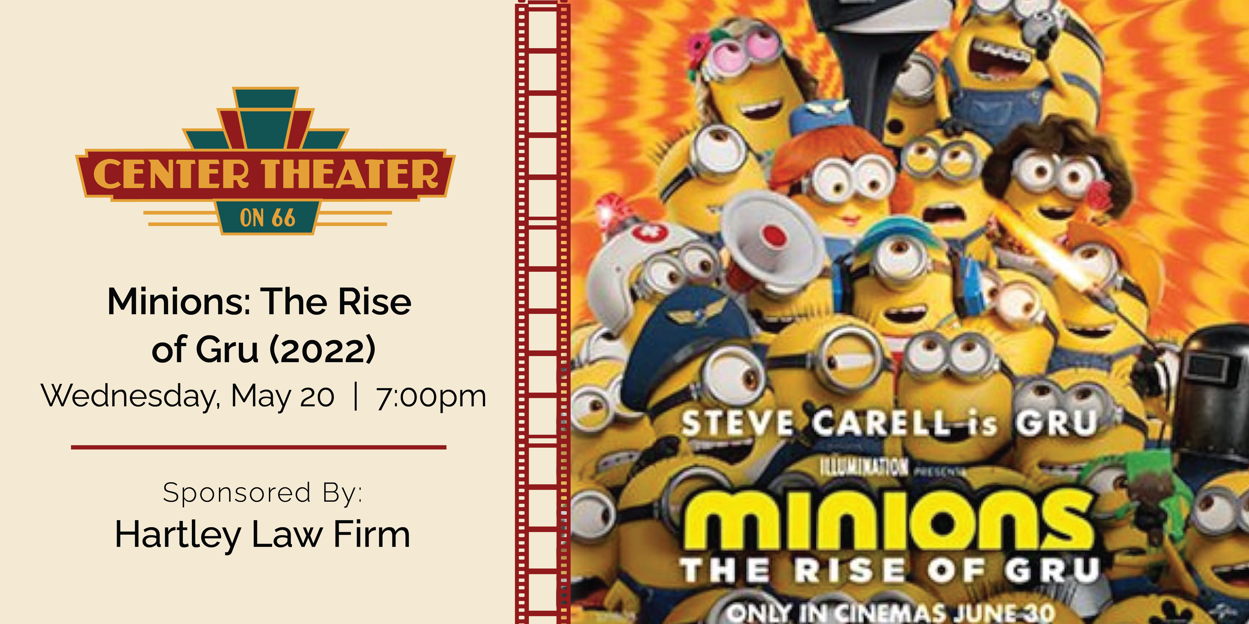 Free Movie - Minions: The Rise of Gru