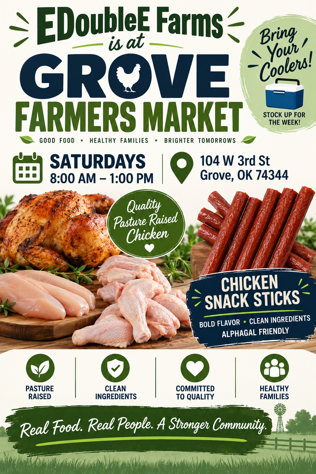 EDoubleE Farms @ Grove Farmers Market