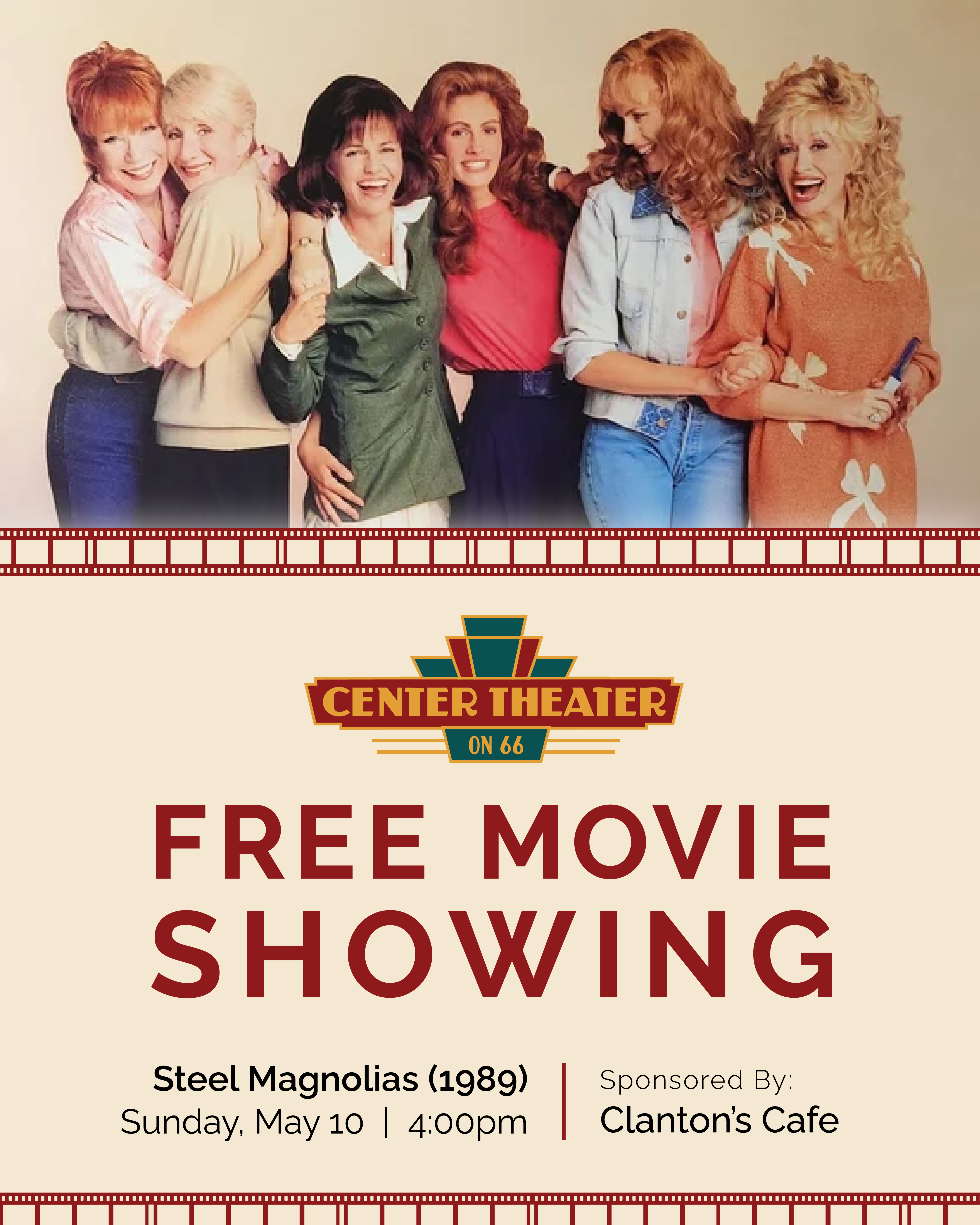 Mother's Day FREE Movie - Steel Magnolias