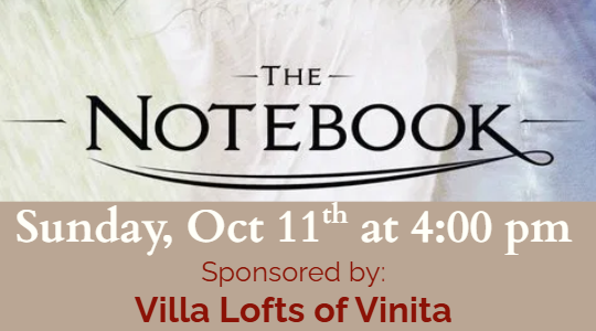 FREE Classic Cinema Sunday: The Notebook