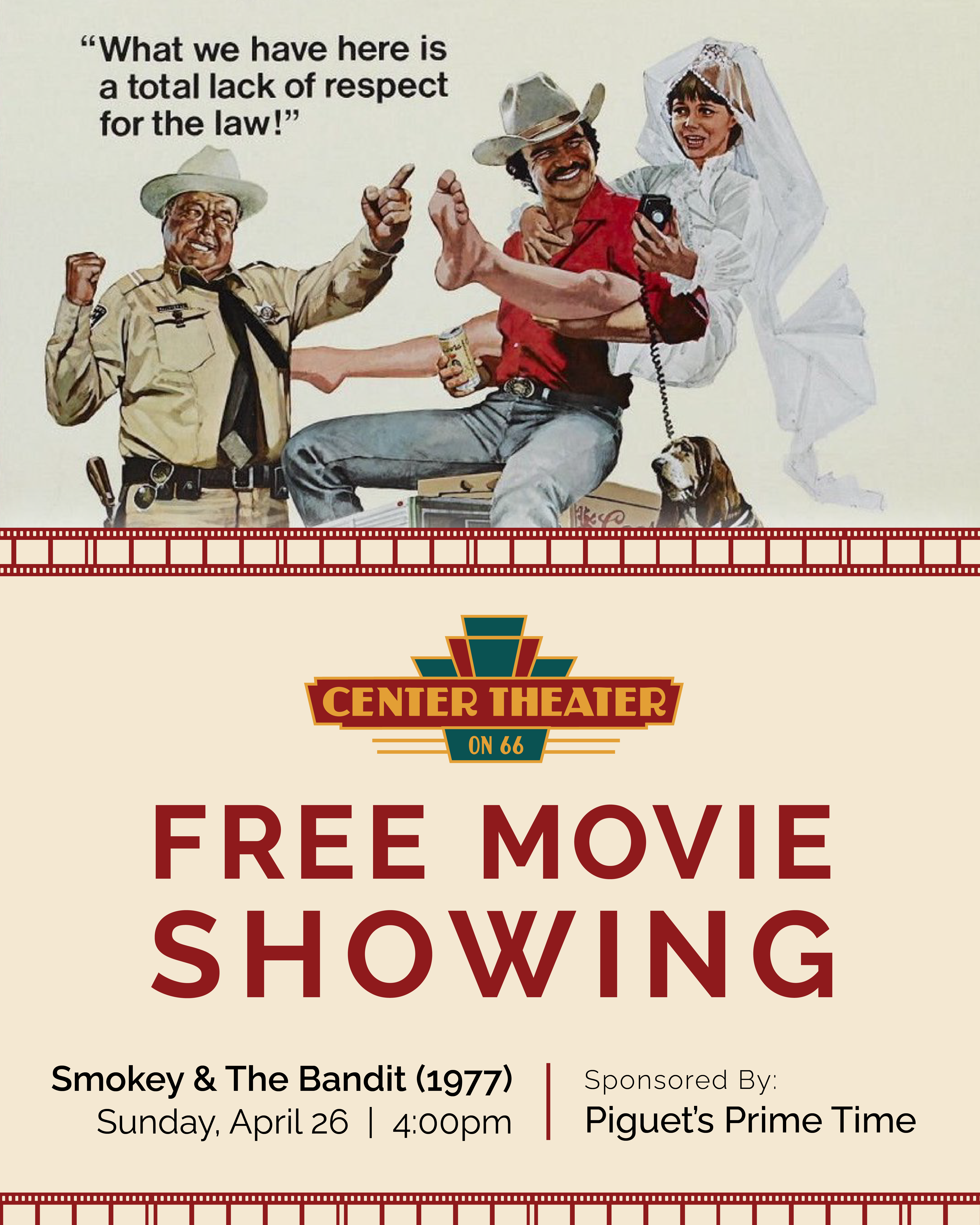 Free Movie - Smokey & The Bandit