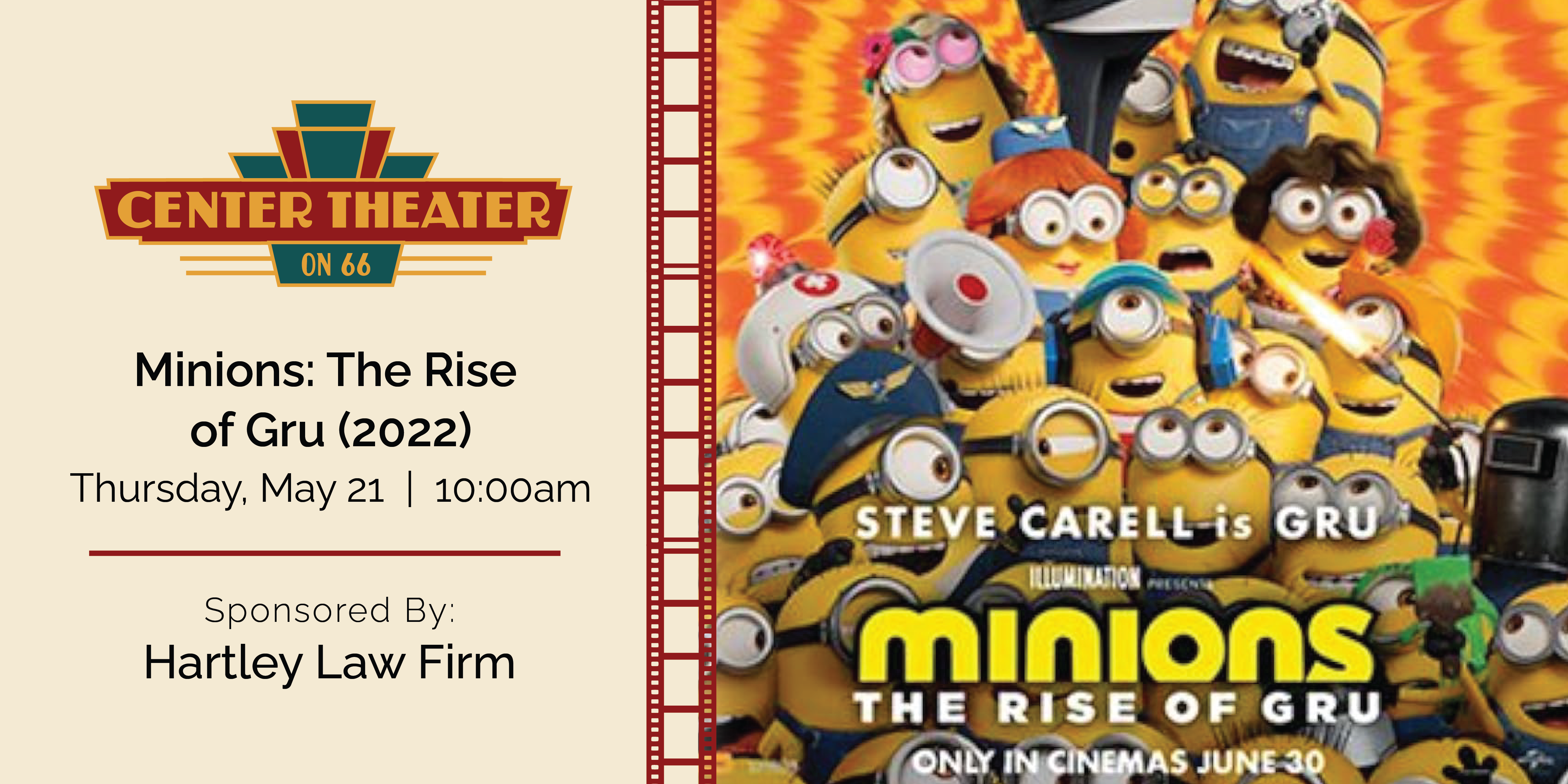 Free Movie - Minions: The Rise of Gru