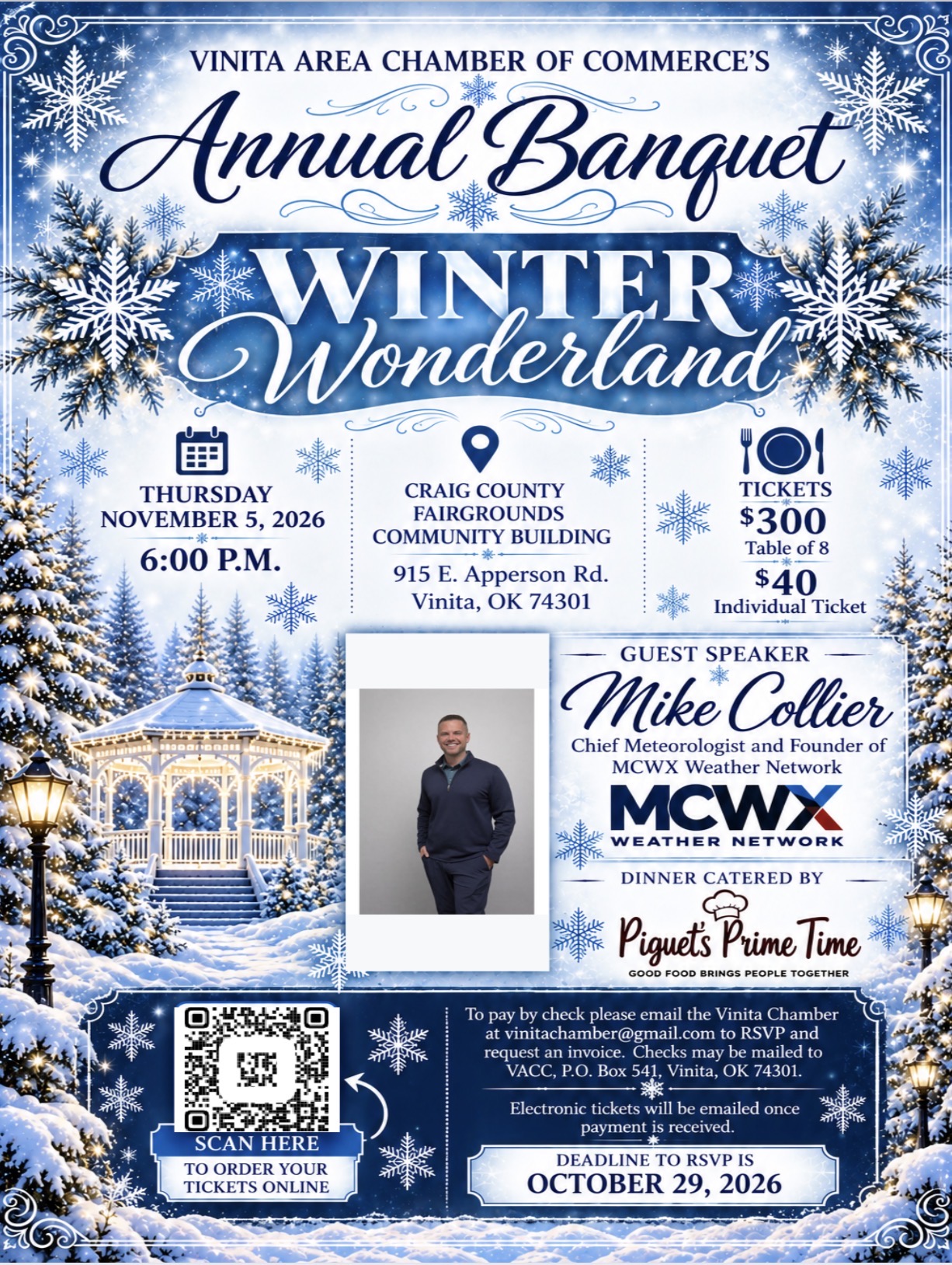 Vinita Chamber of Commerce Annual Banquet