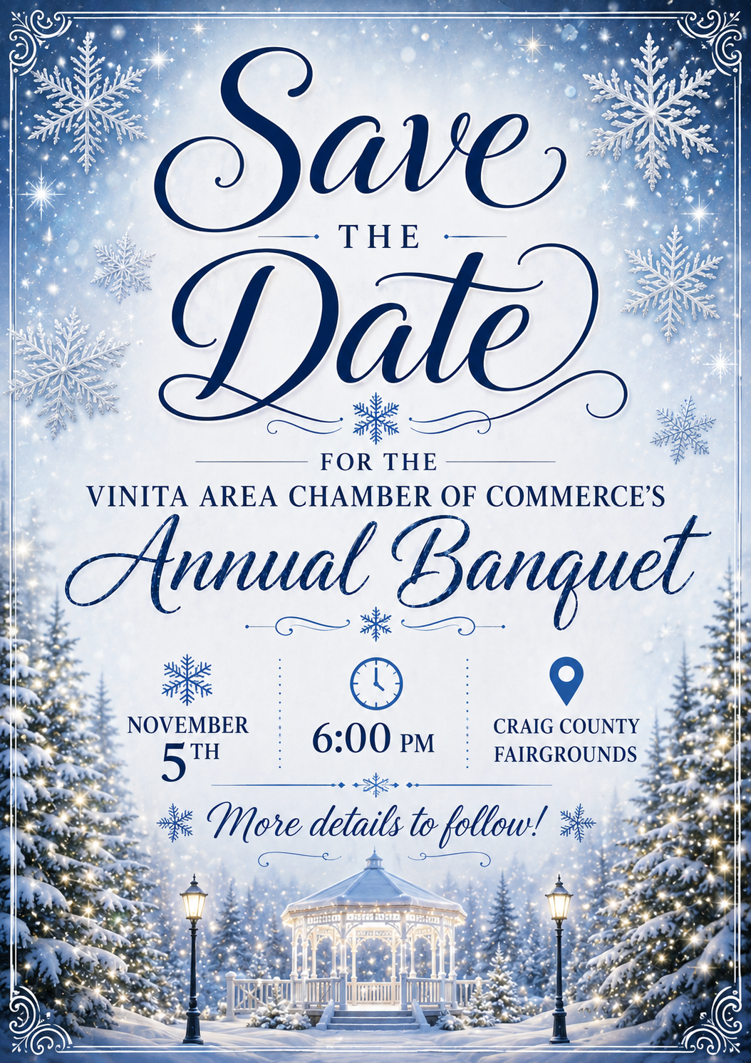 Vinita Chamber of Commerce Annual Banquet