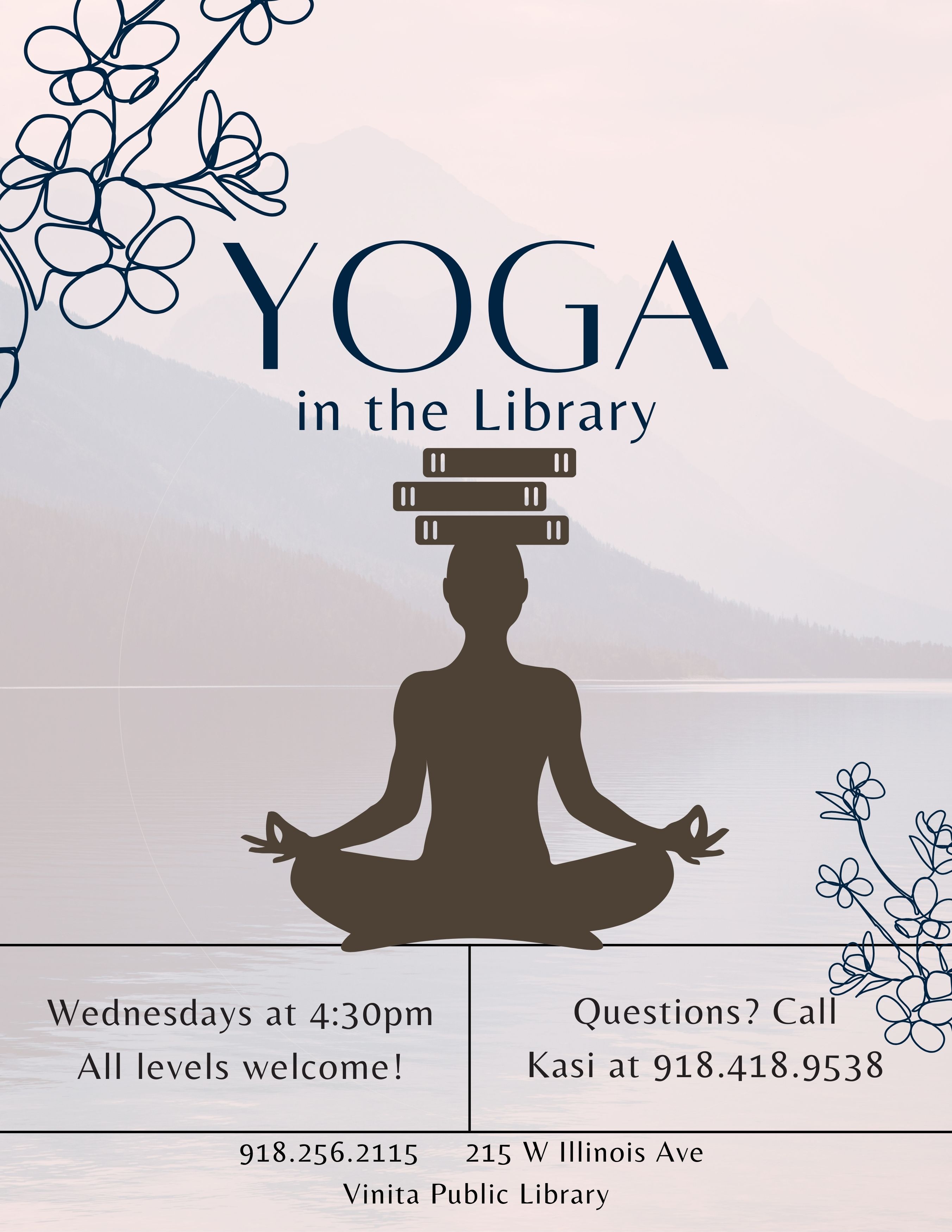 Yoga in the Library 