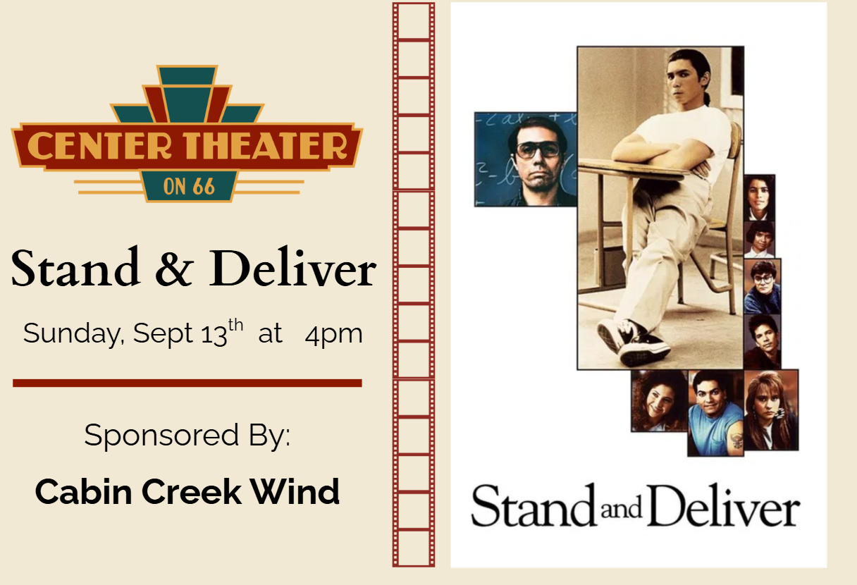 FREE Movie - Stand and Deliver thanks to Cabin Creek Wind
